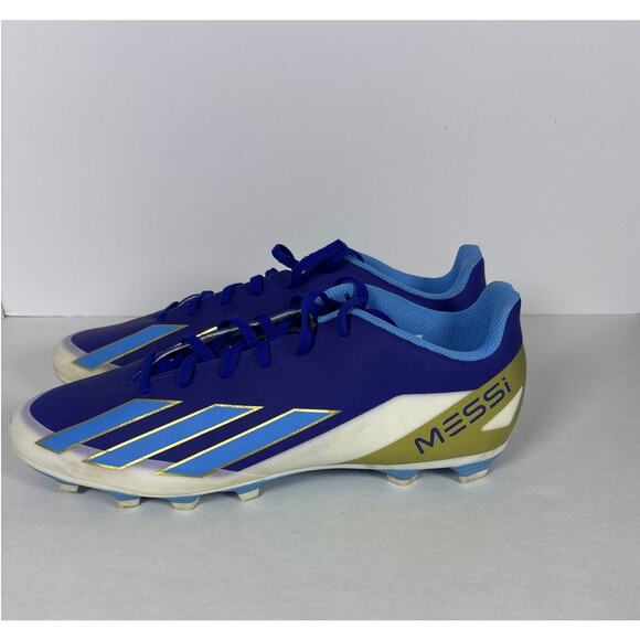 Adidas X Crazyfast Club Messi FxG Blue, White Soccer Football Boots Cleats Sz 13 main image 8